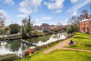 River Mole & Gardens (Winter Photo)- click for photo gallery